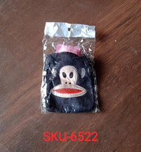 Black Small Hot Water Bag with Cover for Pain Relief