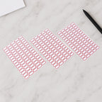 Multipurpose Blank Label Sticker Sheets (50 Sheet Set)