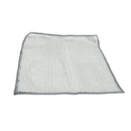 Double-Sided Microfiber Cloth & Stainless Steel Scrubber – Non-Scratch Wire (1 Pc, 20x20 cm)