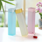 Square Plastic Water Bottle - 1000ml Leakproof BPA-Free Container for Office, Gym & Home (1 pc)
