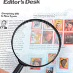 Real Glass Magnifying Lens for Reading, Breakage-Proof (50 mm)