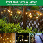 Solar-Powered Firefly Garden Decorative LED Light Set (2 Pc)