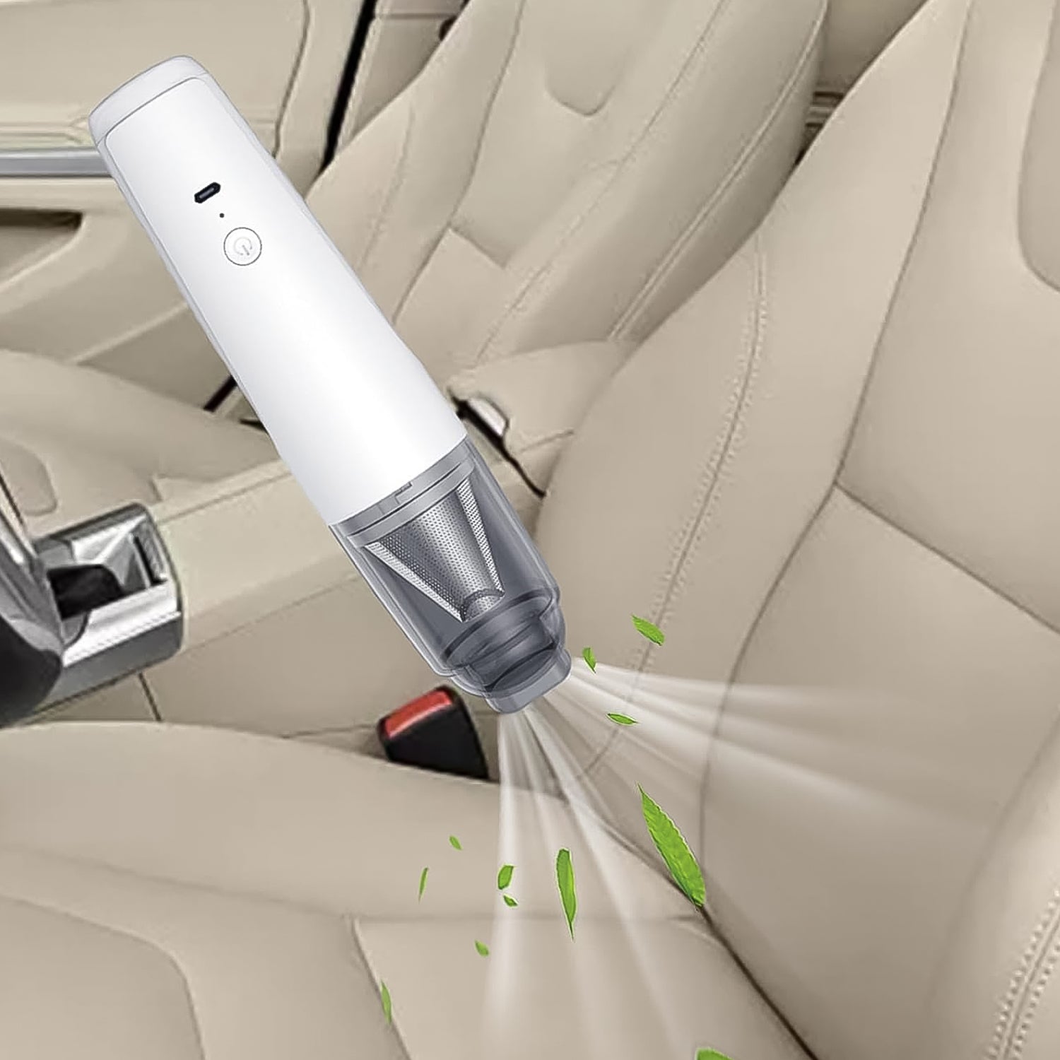 Compact Wireless Rechargeable Vacuum Cleaner