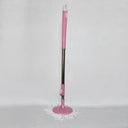 Home Cleaning Stainless Steel 360° Rotating Pole - Microfiber Mop with Adjustable Rod Stick Mix Color)