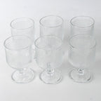 Juice water Glass Tumbler, Water glass (Set of 6 pcs / 185 ML)