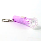 Plastic Body LED Mini Keychain Torch 