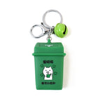 Green Bin Keychain