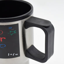 Stainless Steel Insulated Travel Mug - Double-Walled Vacuum Cup with Lid & Handle, Tumbler