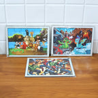 Educational Wooden Jigsaw Puzzle Board - (Mix Design / 1 Pc)