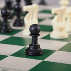 Small Premium Portable Chess Set Plastic Chess Pieces (1 Set)