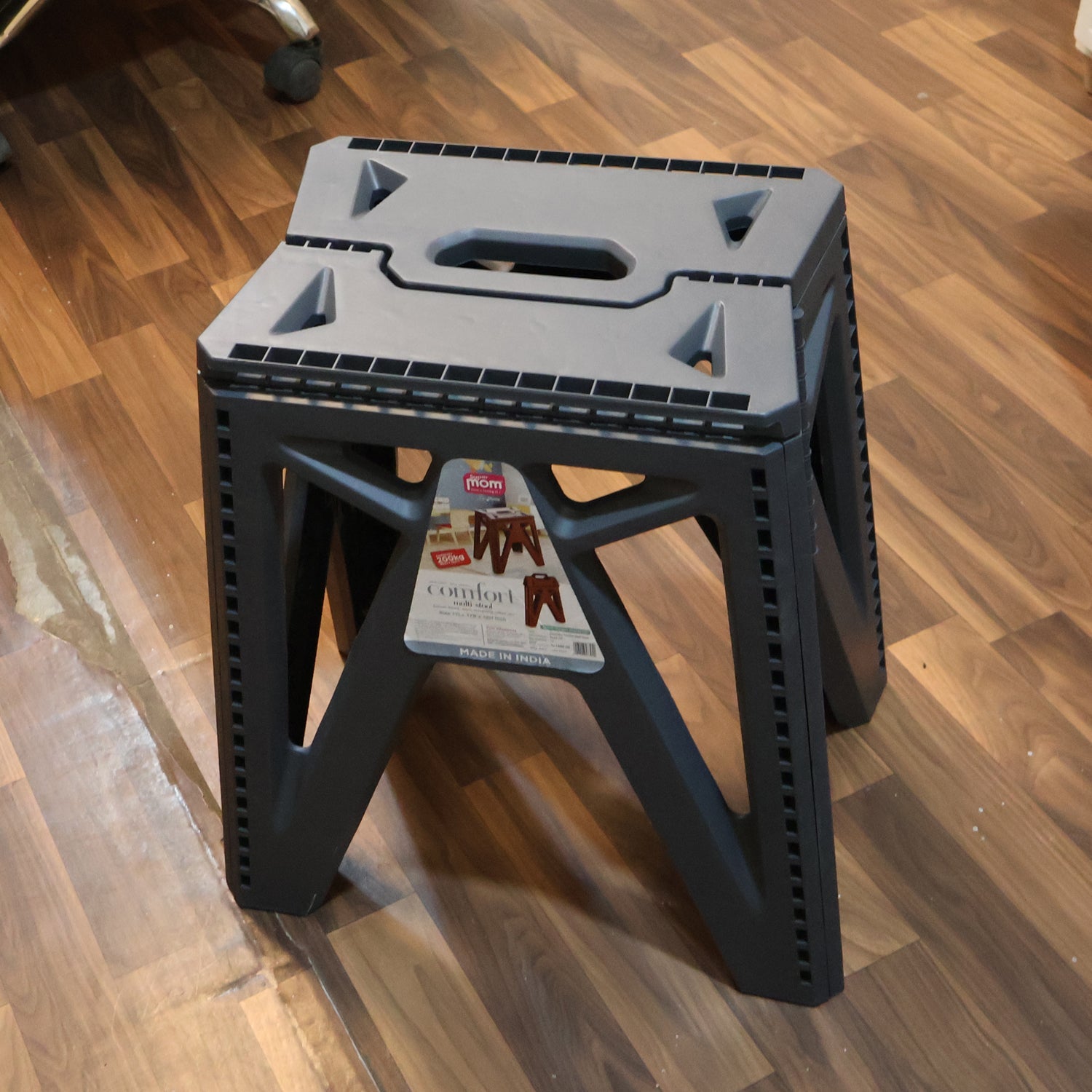 Supermom Comfort Multi-Purpose Folding Stool (18 Inch)