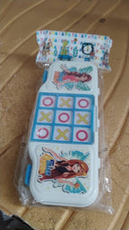 Kids Pencil Box with Built-in Tic Tac Toe Game