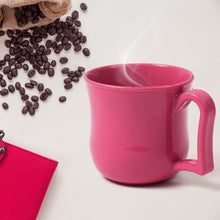 Premium Plastic Coffee / Tea Cups / Mug with Handle (1 Pc / With Color Box / Mix Color)
