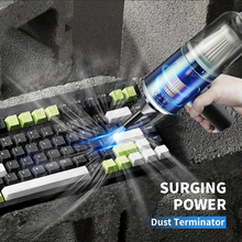 3 in 1 Mini Car Vacuum – Wireless, Rechargeable, Blower & Dust Cleaner for Car, Home & Keyboard