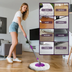 Premium 360° Spin Cleaning Mop Set
