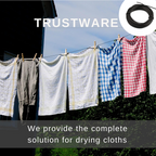 High-Quality Cloth Drying & Gardening Wire (10M)