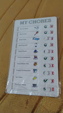 Portable My Chores Home Note Board Management Planning Memo Boards Reminding Time. (Size :- 20x12Cm)
