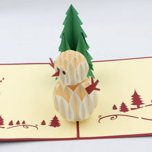 3D -Up Greeting Card (1 Pc): Birthday, Love, Christmas