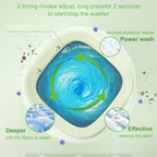 Portable Washing Machine, Foldable Washer and Dryer Combo (1 Set / Mix Color)