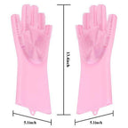 Silicone scrub gloves for cleaning dishes