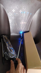 Colorful Multi Led Outdoor Solar Garden Lights (2 Pcs Set)