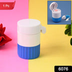 4-in-1 Medicine Cutter, Crusher, Storage Box for Pills