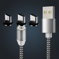 3 in 1 Magnetic Multi Charging Cable (1 Pc)