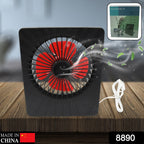 Portable Desk Fan – 1 Speed Setting, Personal Table Fan for Office, School & Home Use (1 Pc)