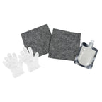 Nano Magic Car Scratch Remover Cloth, Multipurpose Scratch Repair Cloth, Cloth for Car Paint Scratch Repair, Easy to Repair Slight Scratches on the Surface Polishing Repeatable Use for All Kinds of Car (45 ML Repair Solution, 2 Gloves, 2 nano Cloth)