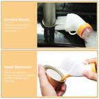 Multipurpose Bottle-Attachable Cleaning Brush for Kitchen and Bathroom (1 Pc)