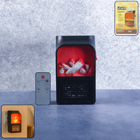 Portable Electric Fireplace lamp LED Flame Heater (1000w / 1 Pc)