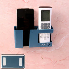 Wall Mounted Multi-Purpose Storage Holder – Mobile and Remote Control Organizer (1 Pc)