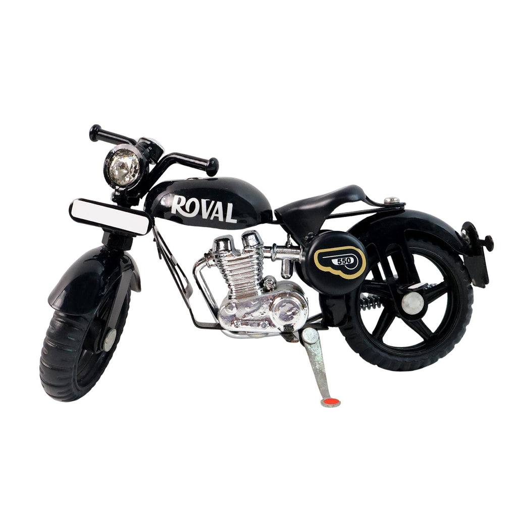 Stylish Metal Bullet Bike Miniature Toy