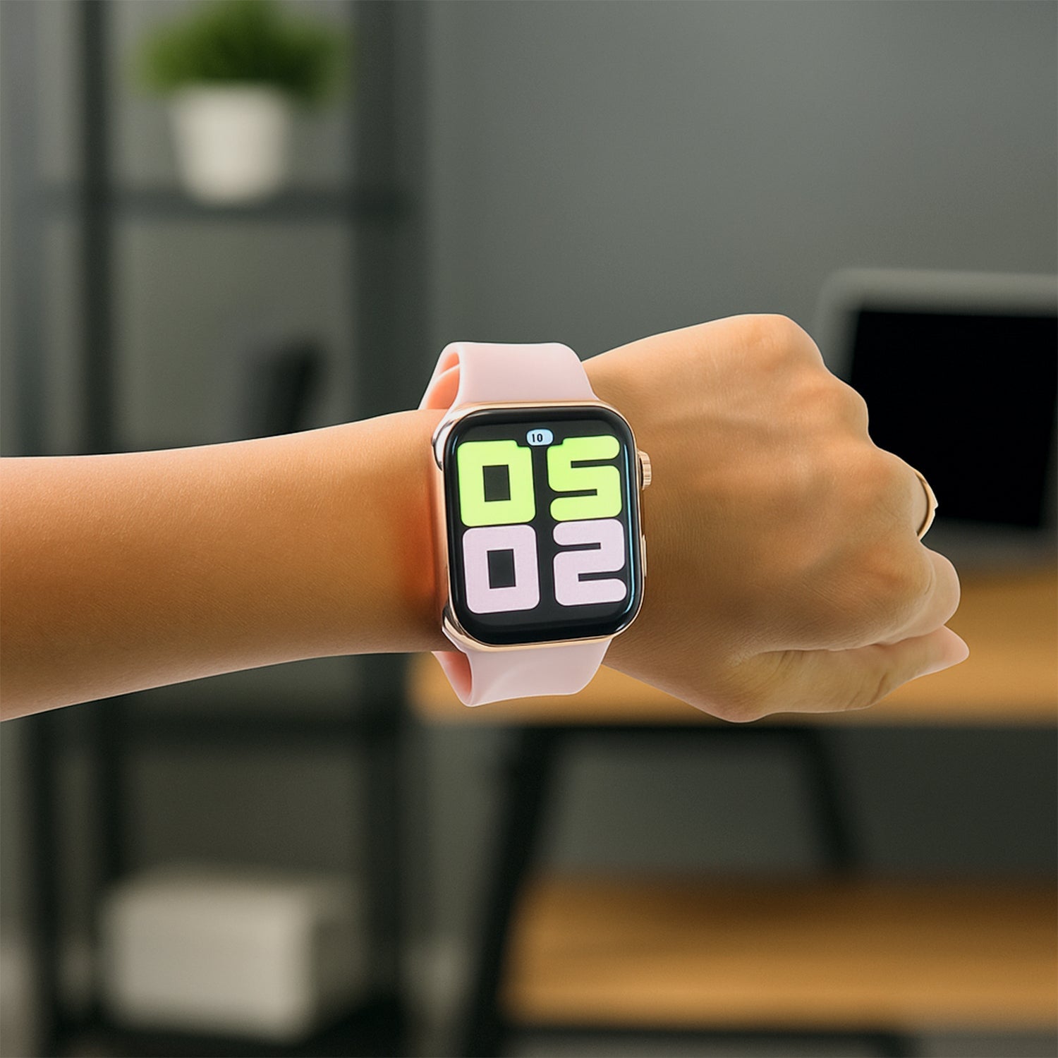 T700S Large Display Wireless Charging Smart watch (1 Pc)