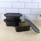 Rectangular Food Storage Containers - (3 Pc / Set)