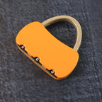 Portable Security 3-Digit Combination Travel Lock (1 Pc)
