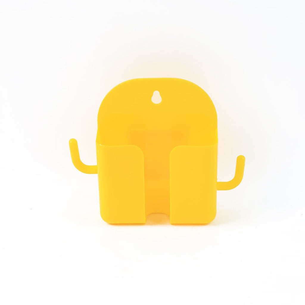 1 Pc Wallmount Mobile Stand With Hook for and stuffs purposes. (Mix Color / 1 Pc)