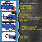 Shot Air Gun Toy with Scope and 8 Soft Foam Bullets Set