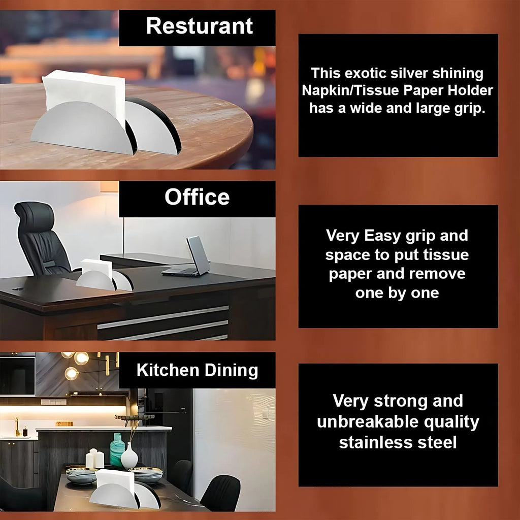 Half-Moon Shape Napkin Stand